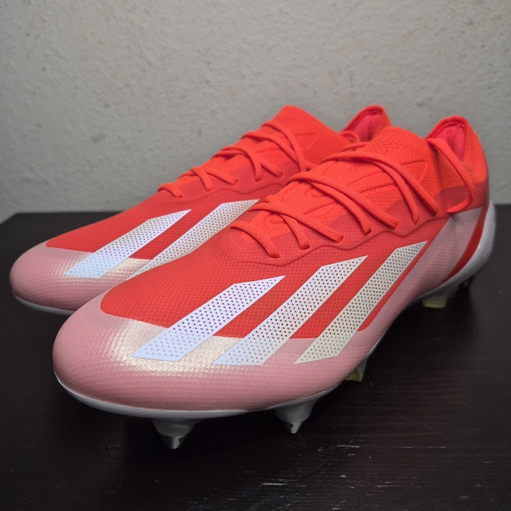 Adidas X Crazyfast Elite SG Energy Citrus Pack Soccer Cleats IF0666 Men's Size 8